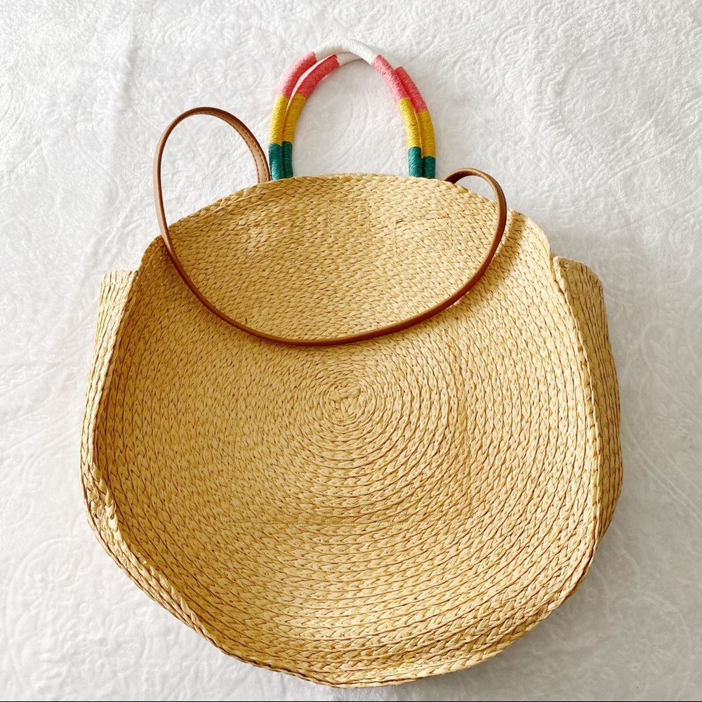 Cute Summer Circle Tote Bag - Picture 3 of 8